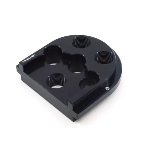 Snížená nástrojová hlava pro Dillon XL650/XL750 pro zkracování krátkých puškových nábojnic. Určeno pro zkracovač nábojnic Dillon RT1500.